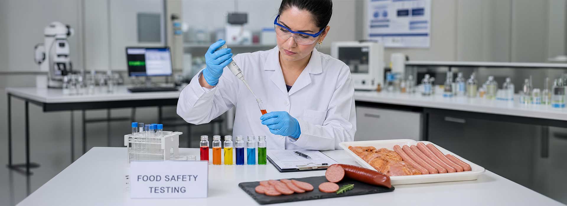 Meat food colouring lab analysis, Testing food colour for meat, Safe food colour for meat, food colour for meat,
