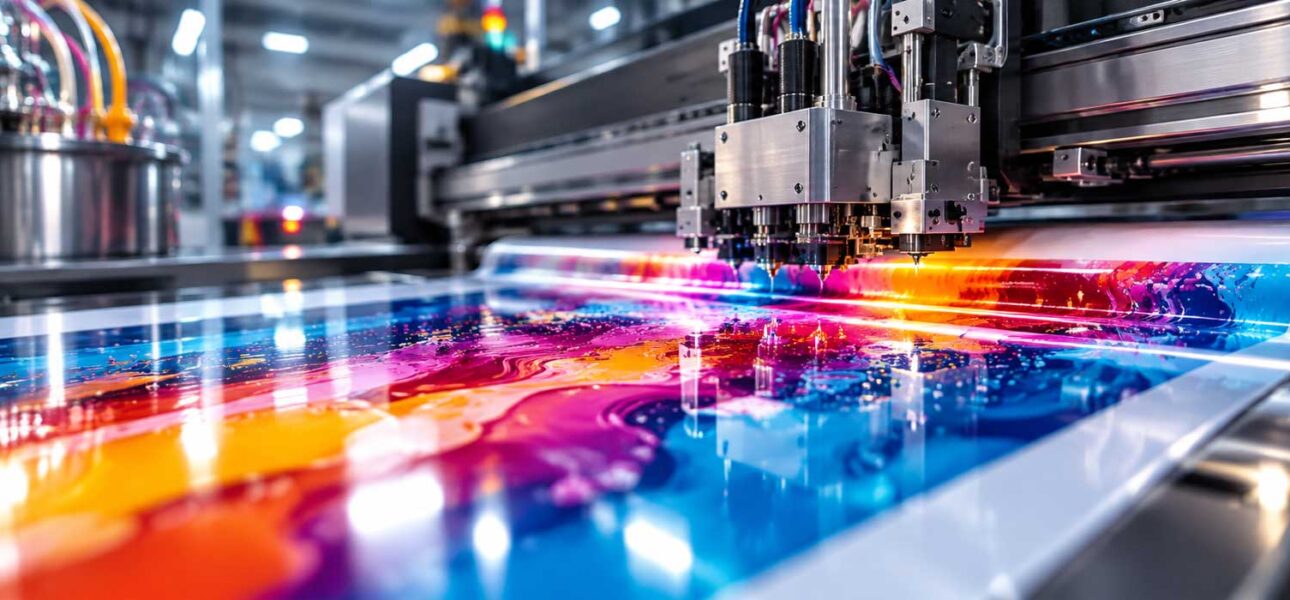 inkjet ink printing process, industrial inkjet ink system, vibrant inkjet ink printing, food grade inkjet ink