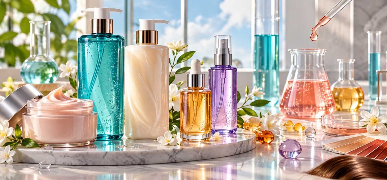 hair care color stability, hair care color formulations, fragrance and hair care color, colored hair care products
