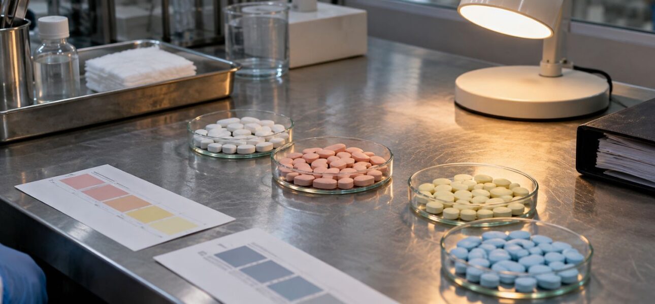 pharmaceutical color supplier, tablet colour approval, pharma colour manufacturer, tablet colour samples