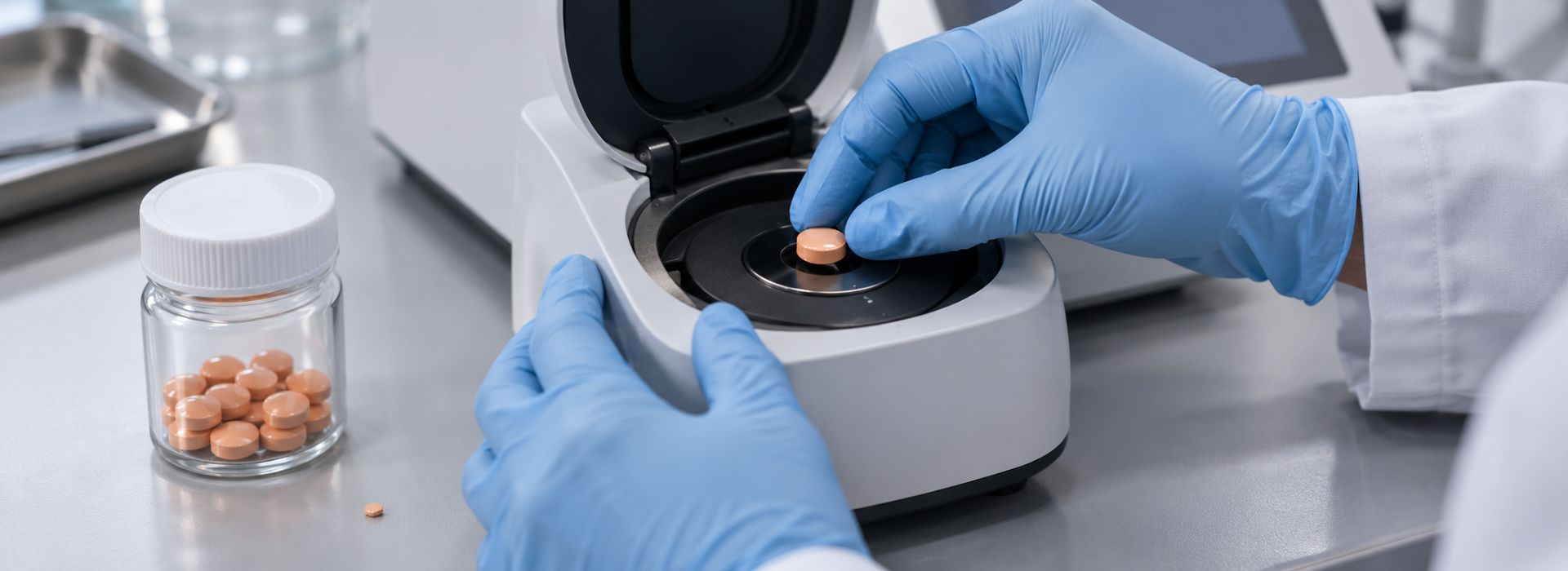 tablet shade measurement, pharmaceutical color supplier, tablet colour QA, OTC tablet colour